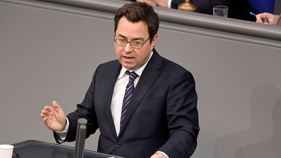 Sebastian Schäfer spricht im Bundestag