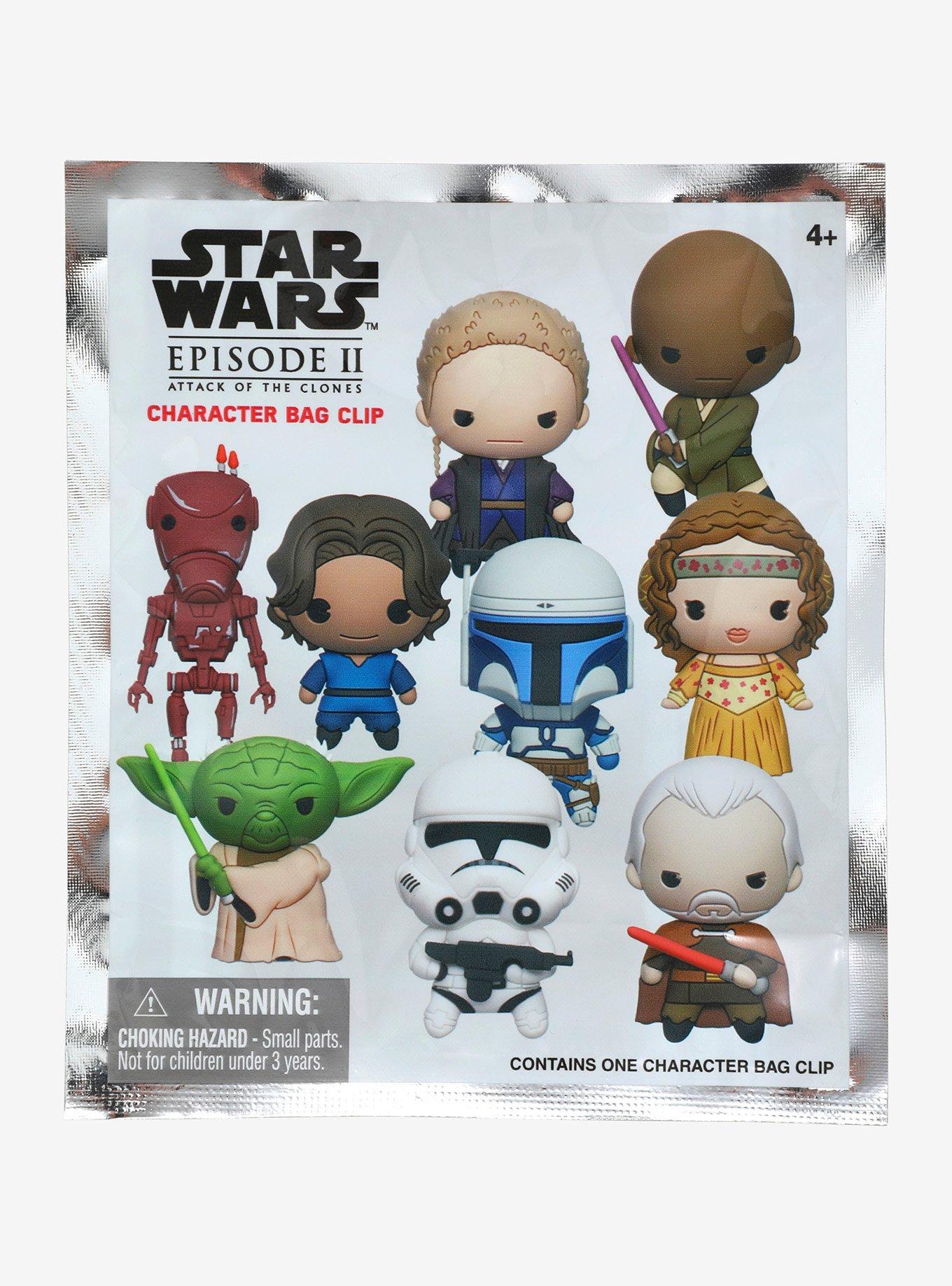 Star Wars Episode II Attack of the Clones Characters Blind Bag Figural Bag Clip, , hi-res