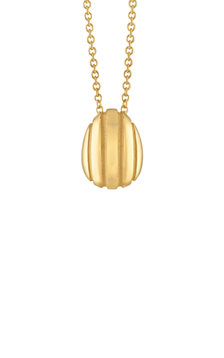 Eos Small Egg 18K Yellow Gold Necklace