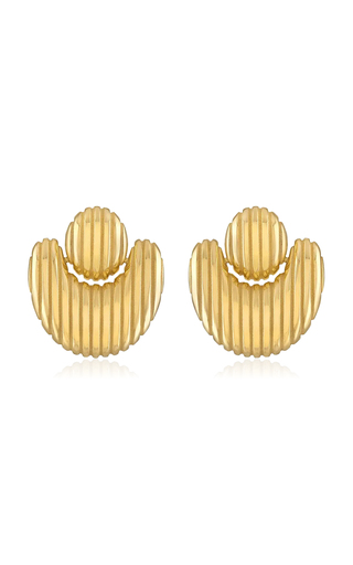 Isla Nest 18K Yellow Gold Earrings