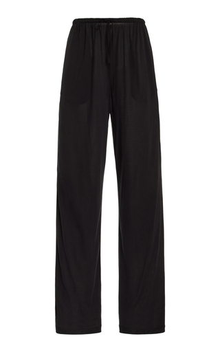 Lanuit Knit Silk Wide-Leg Pants