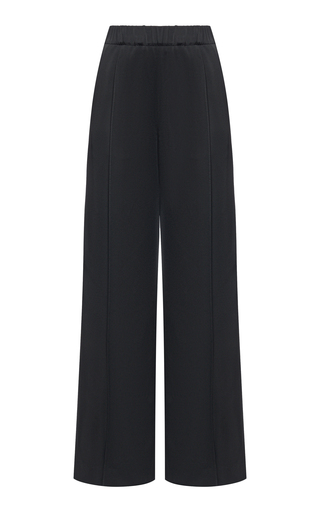 Pleated Wide-Leg Pants