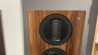 Wharfedale Aura 3 floorstanding speakers detail on drive unit