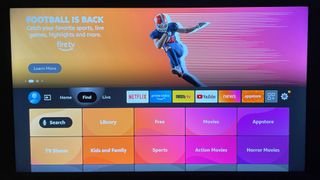 Amazon Fire TV app search