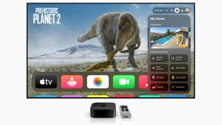 Apple tvOS redesigned control centre