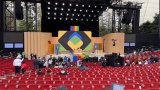 Google I/O inside shoreline amphitheatre