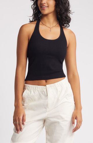 Rib Halter Top