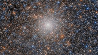 A photo of a globular cluster