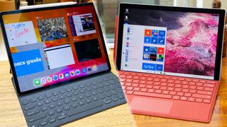 iPad Pro vs Surface Pro 7