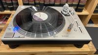 Turntable: Technics SL-1200GR2 turntable on wooden rack with Vertere Sabre cartridge