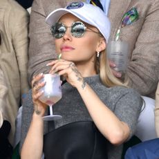 Ariana Grande at Wimbledon men's singles final