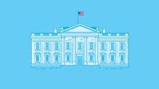 simple rendering of the White House