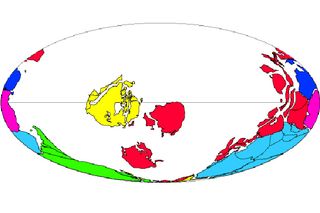 plate tectonics, tectonic plates, continental collisions, continental breakups