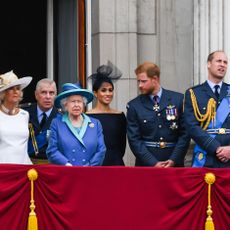 Royal Family on Buckingham Palace balcony