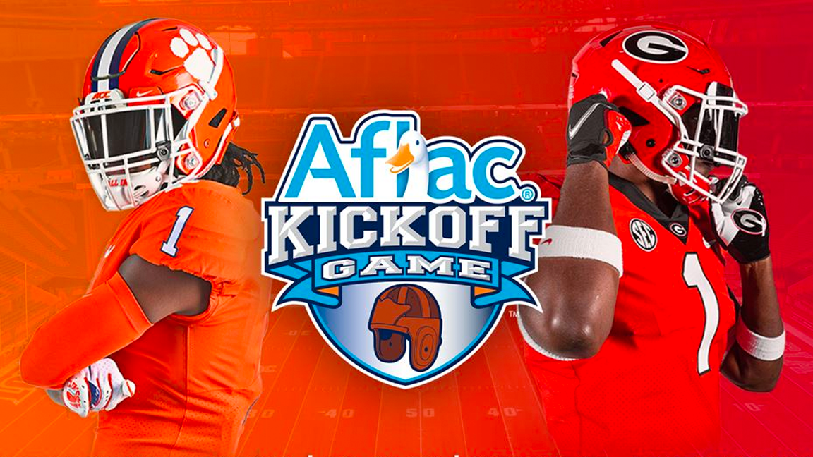 Aflac Kickoff Game - Clemson vs Georgia 