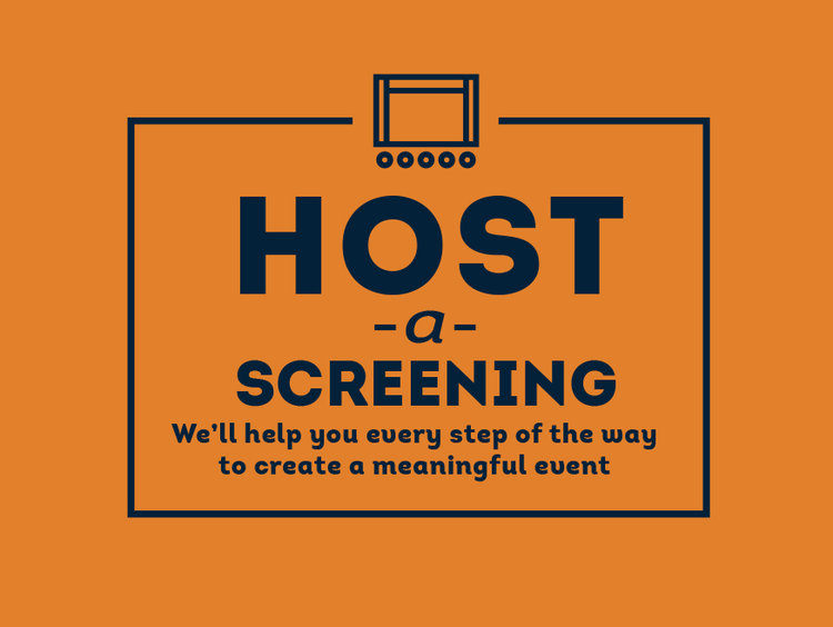 Host a Screening Button