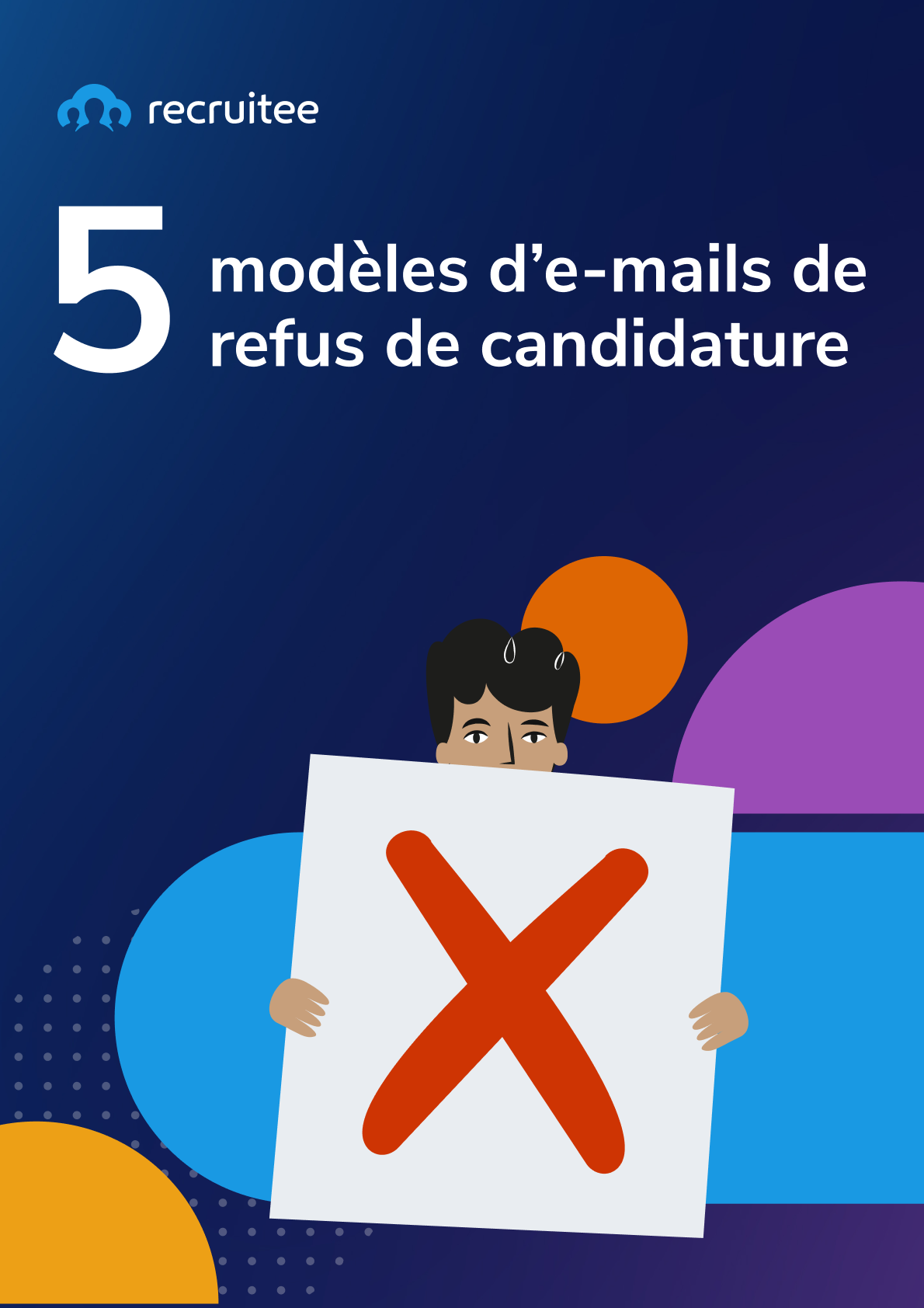 Ebook E-mail refus de candidature par Recruitee