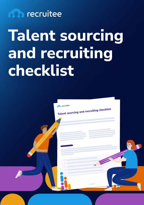 Talent sourcing and recruiting checklist