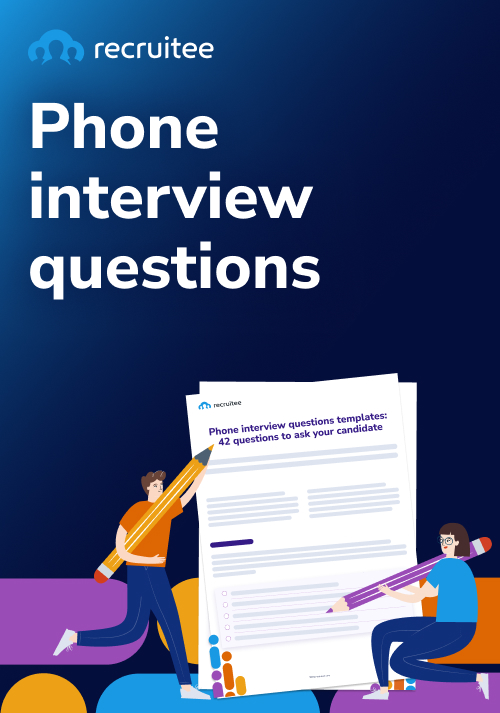 Phone interview questions template