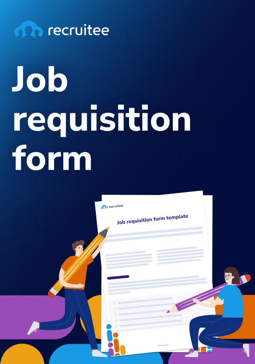 Job requisition form template