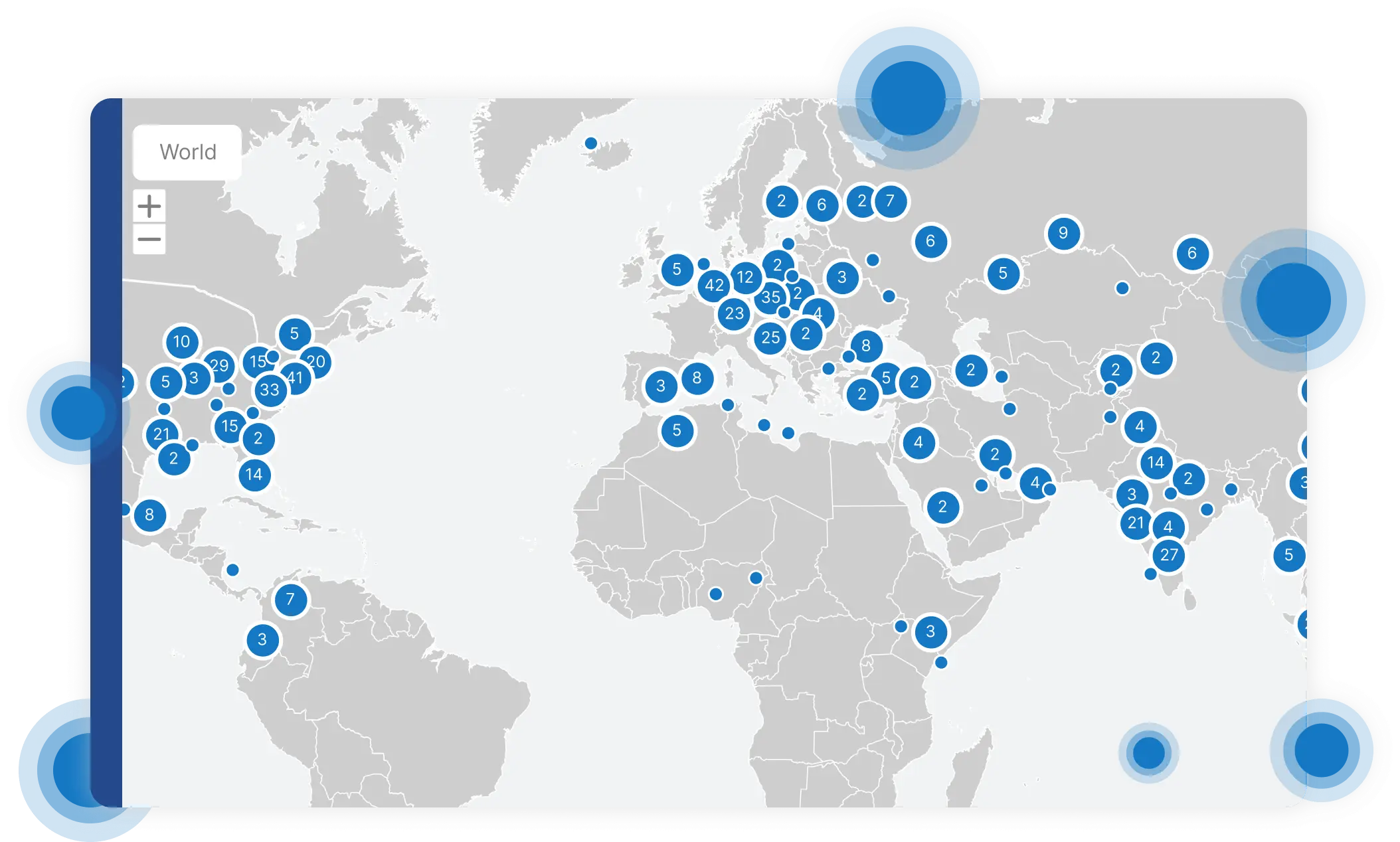 node map illustration