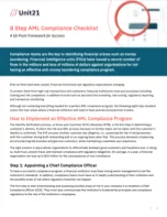 AML Checklist Cover