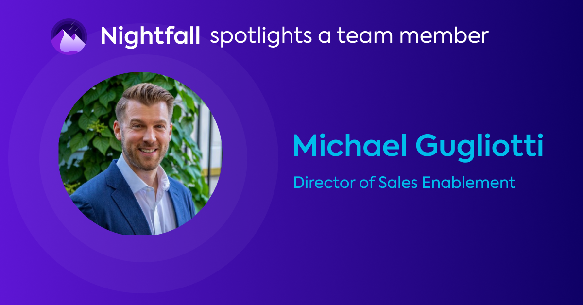 Employee Spotlight: Michael Gugliotti - Director of Sales Enablement