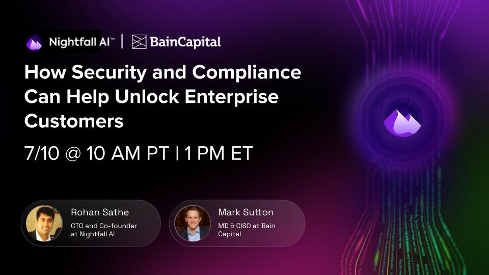 How Security and Compliance Can Help Unlock Enterprise Customers
