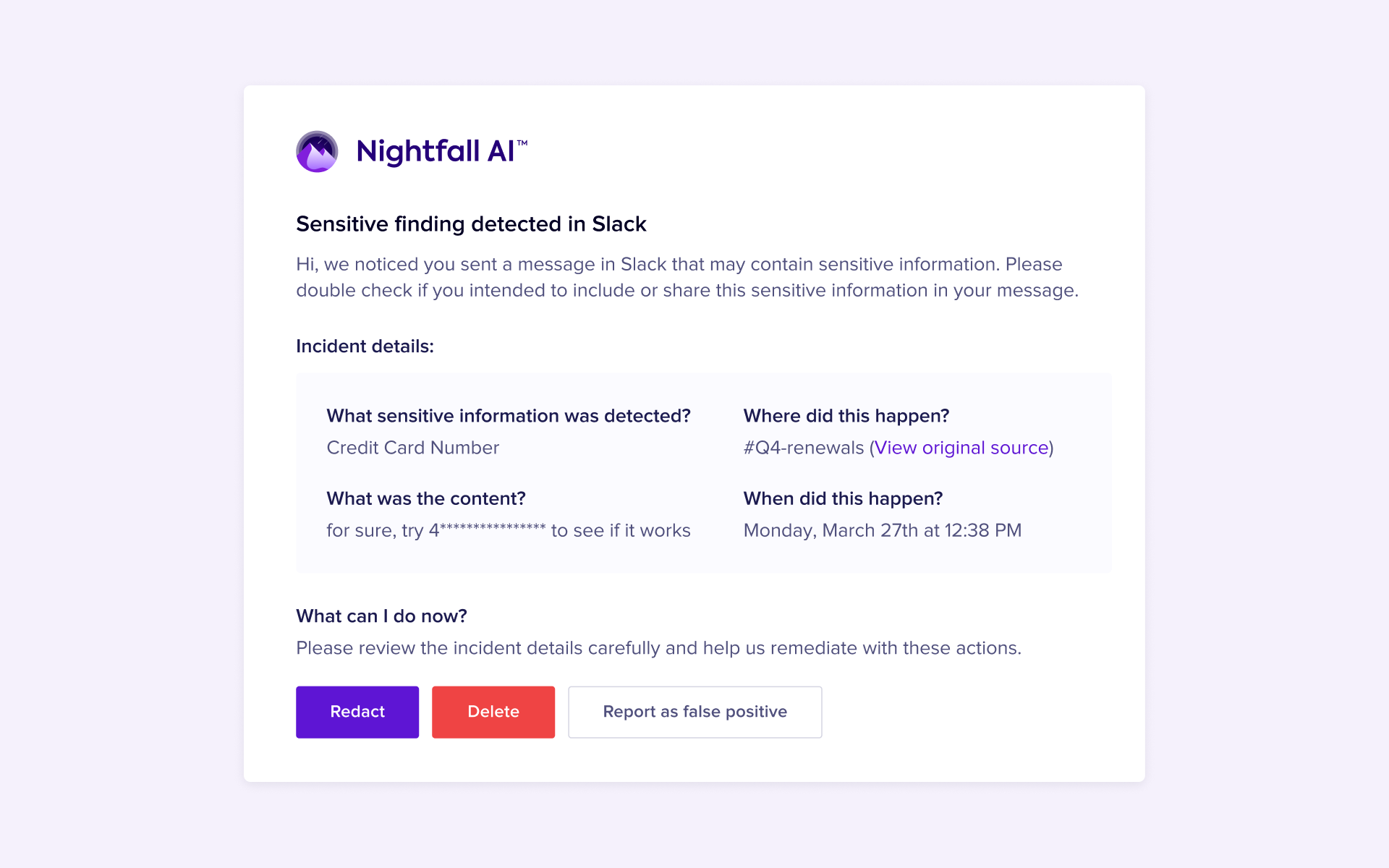 Nightfall AI Launches Human Firewall Feature to Help SecOps Teams Tackle High-Volume Alerts with Velocity