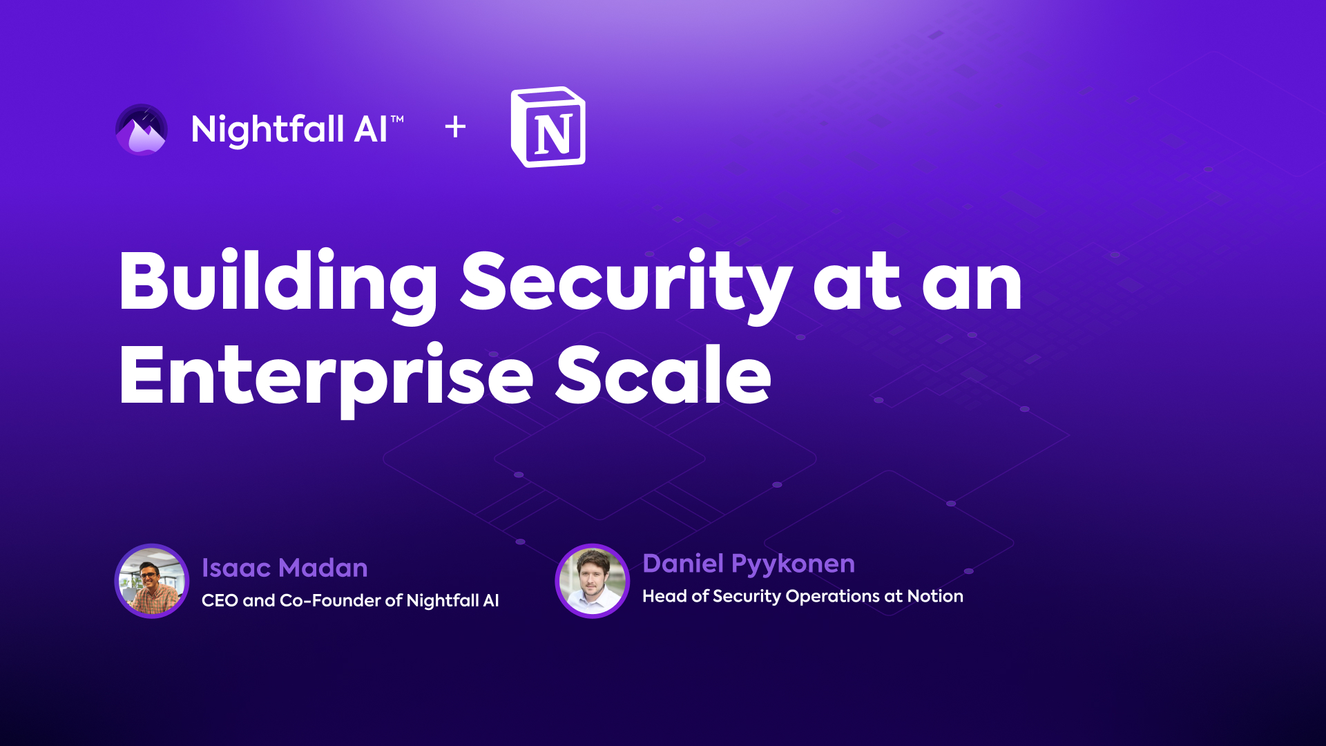 Building Security at an Enterprise Scale