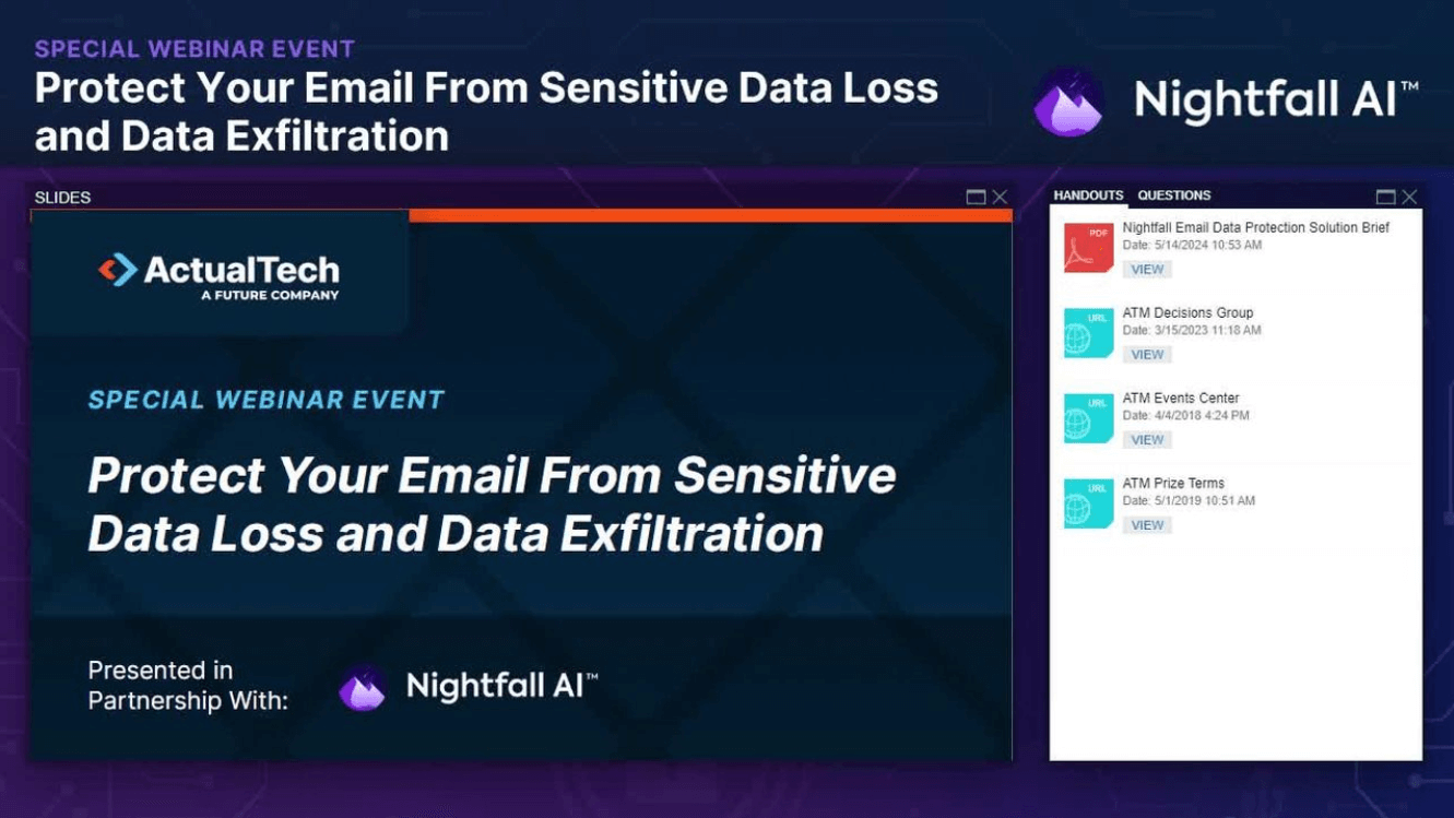 Protect Your Email From Sensitive Data Loss and Data Exfiltration