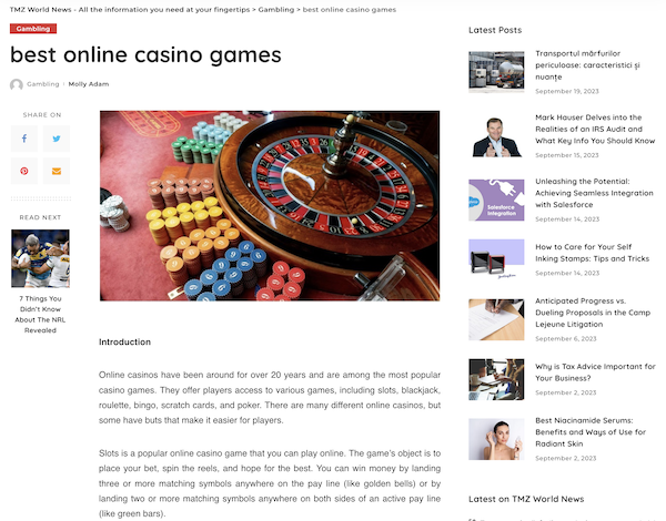 UPSEO gambling seo