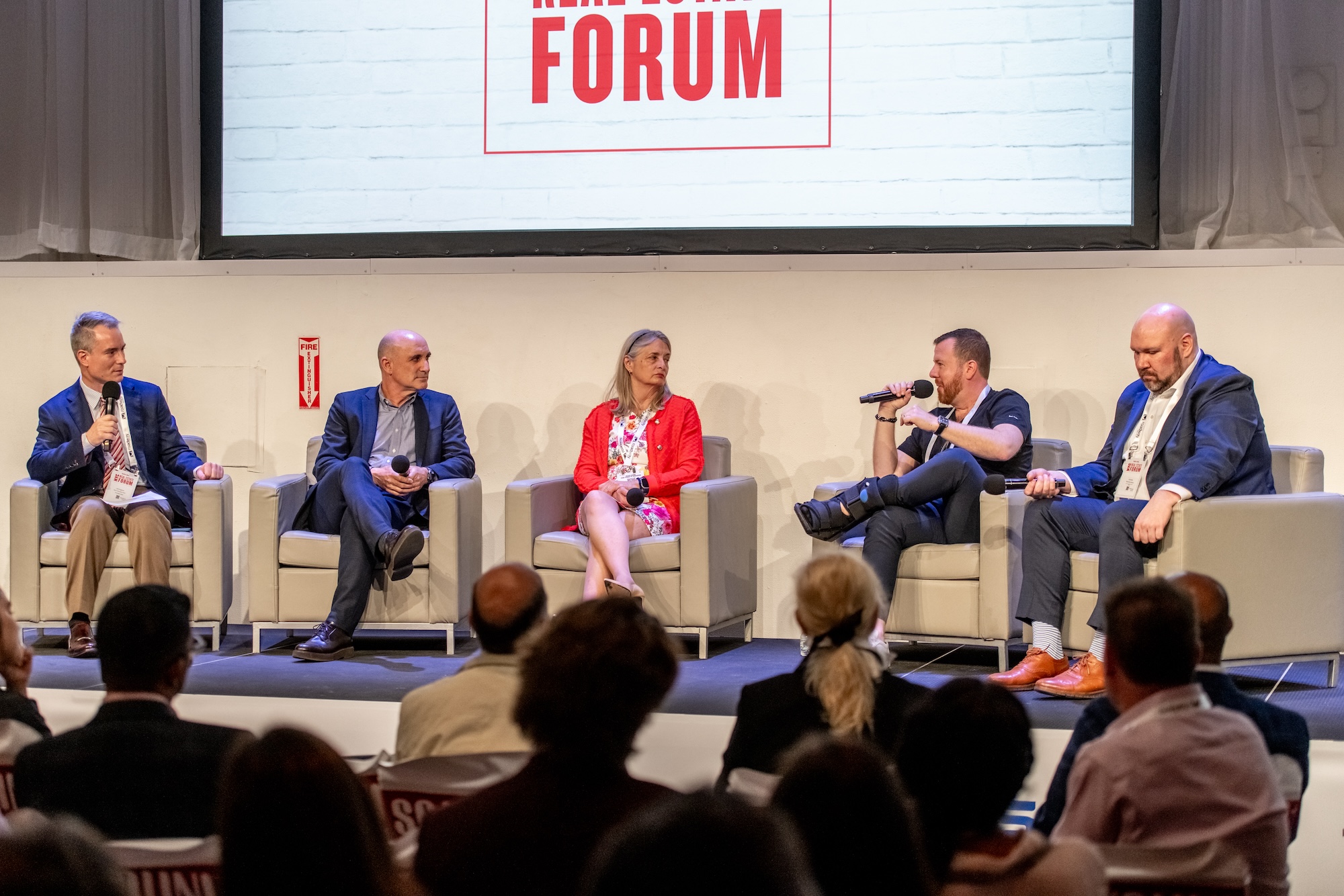 Attendees at LA Forum