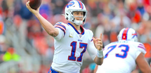 josh allen fantasy football rankings news NFL DFS lineup picks