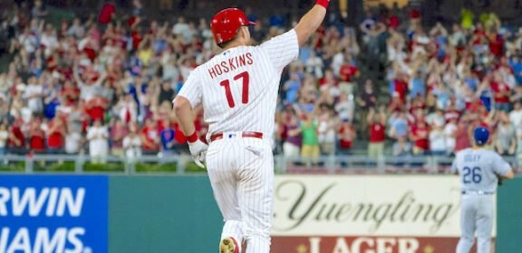 Rhys Hoskins - Fantasy Baseball Rankings, Draft Sleepers, MLB Injury News