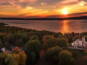 Aerial view of Lyndhurst 