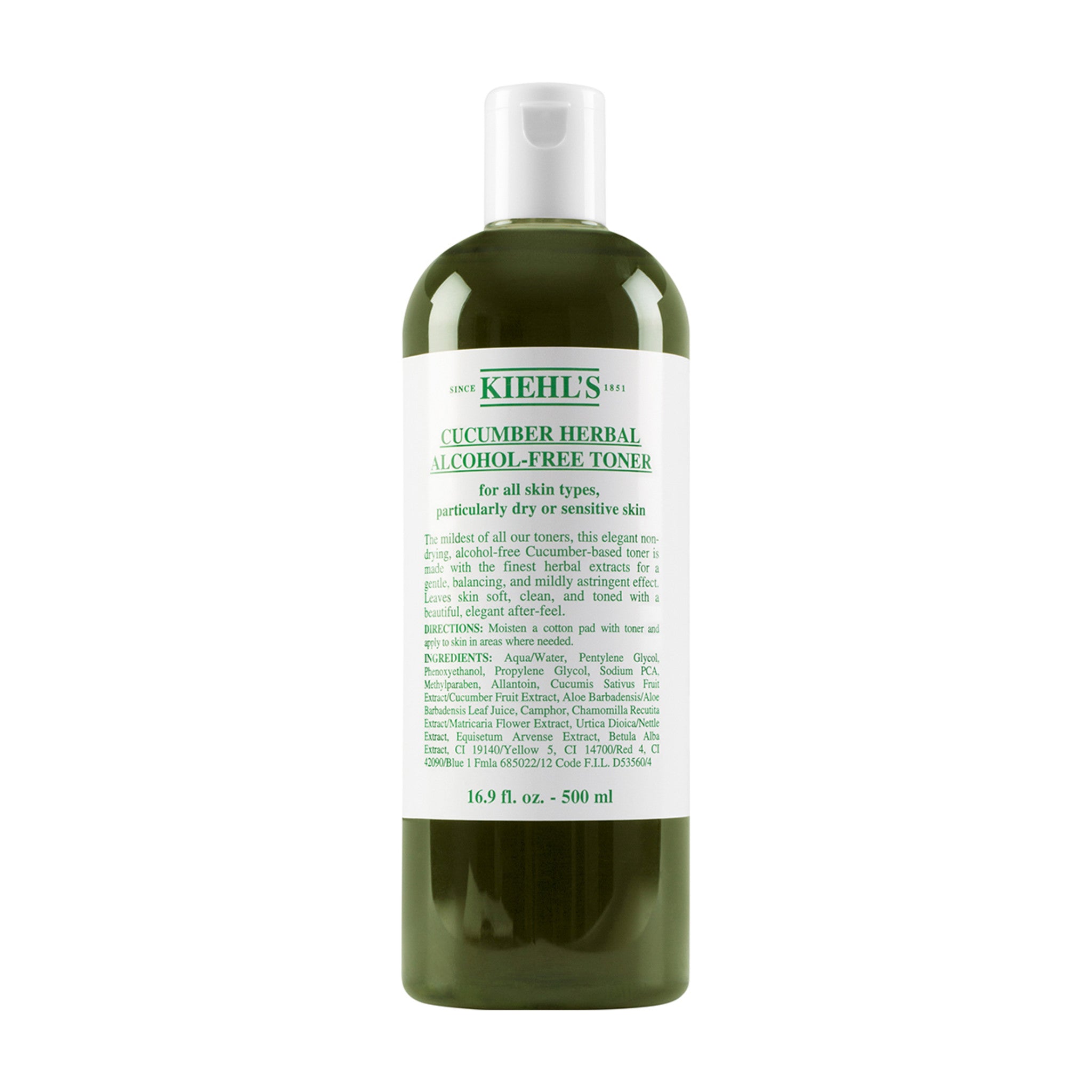 Cucumber Herbal Alcohol Free Toner main image.