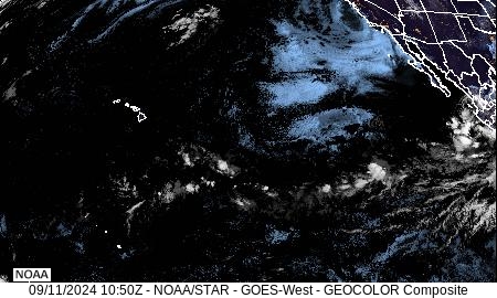 GOES 17 Hawaii Imagery