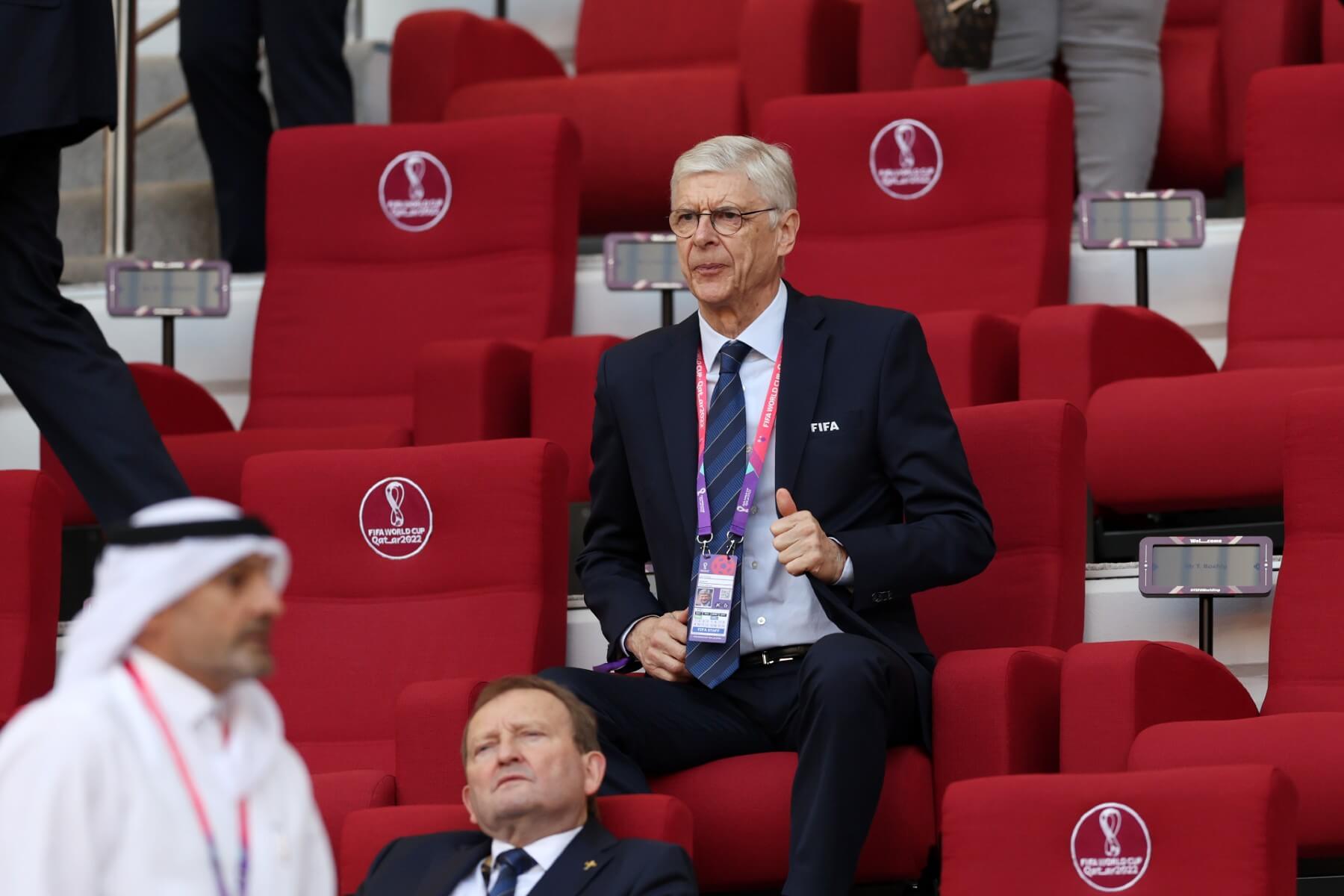 Arsene Wenger at the 2022 World Cup (Photo: Getty Images)