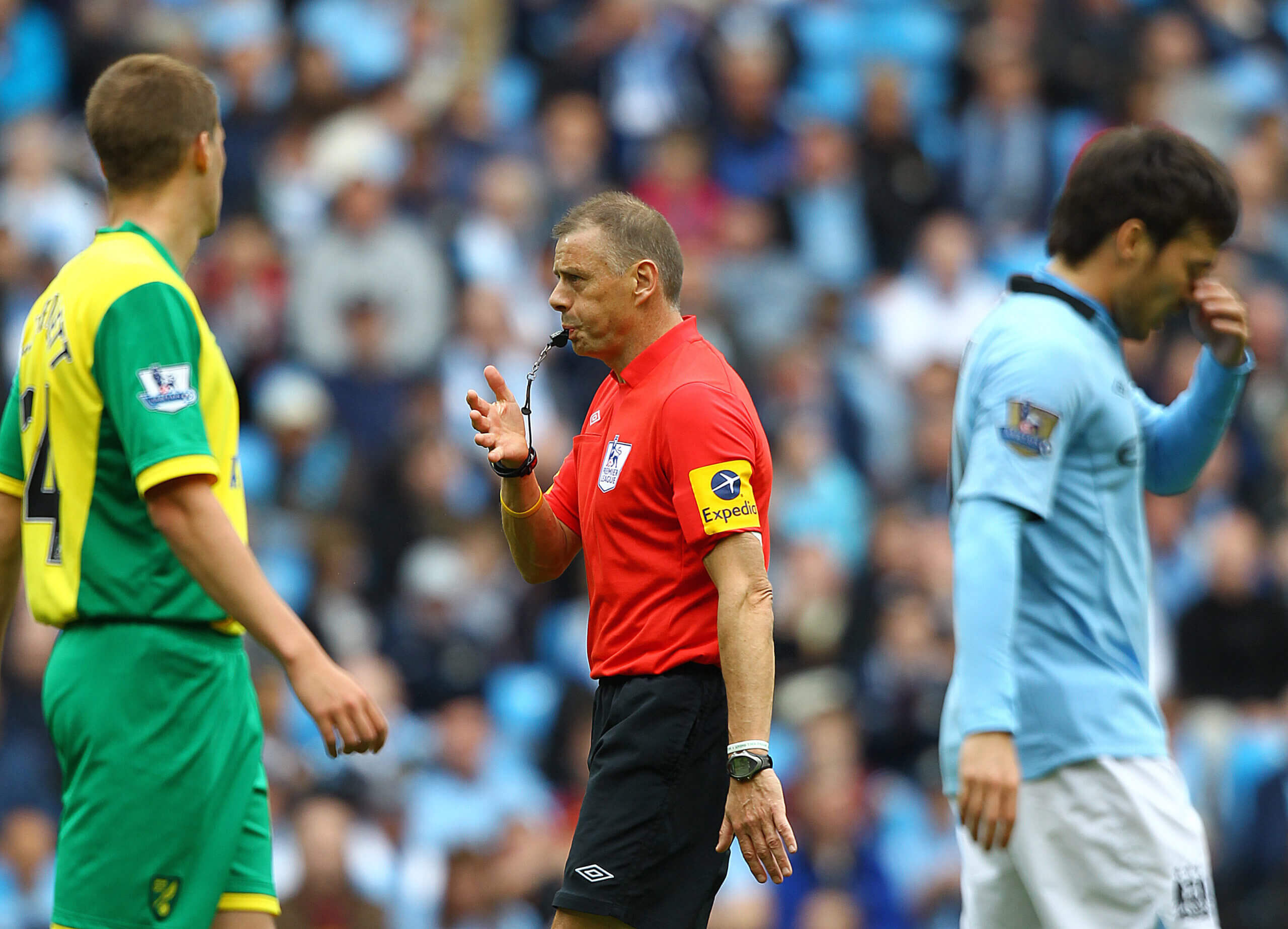 Halsey during a Premier League 