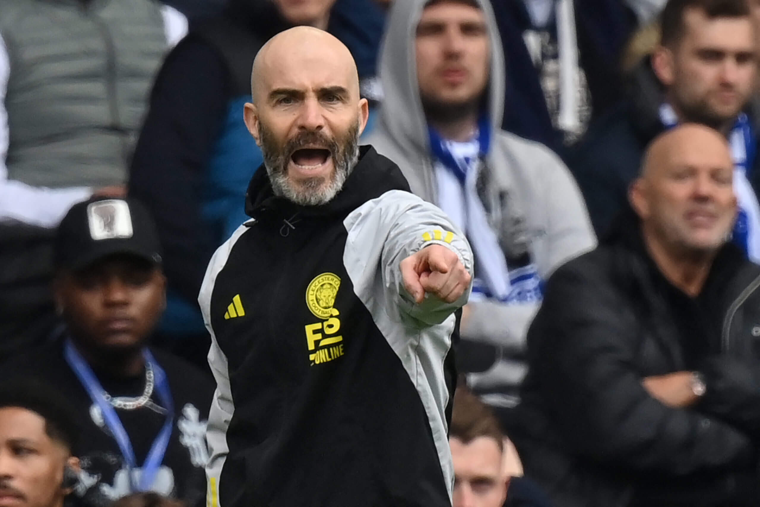 Leicester are working to replace Maresca after the Italian's appointment at Chelsea (GLYN KIRK/AFP via Getty Images)