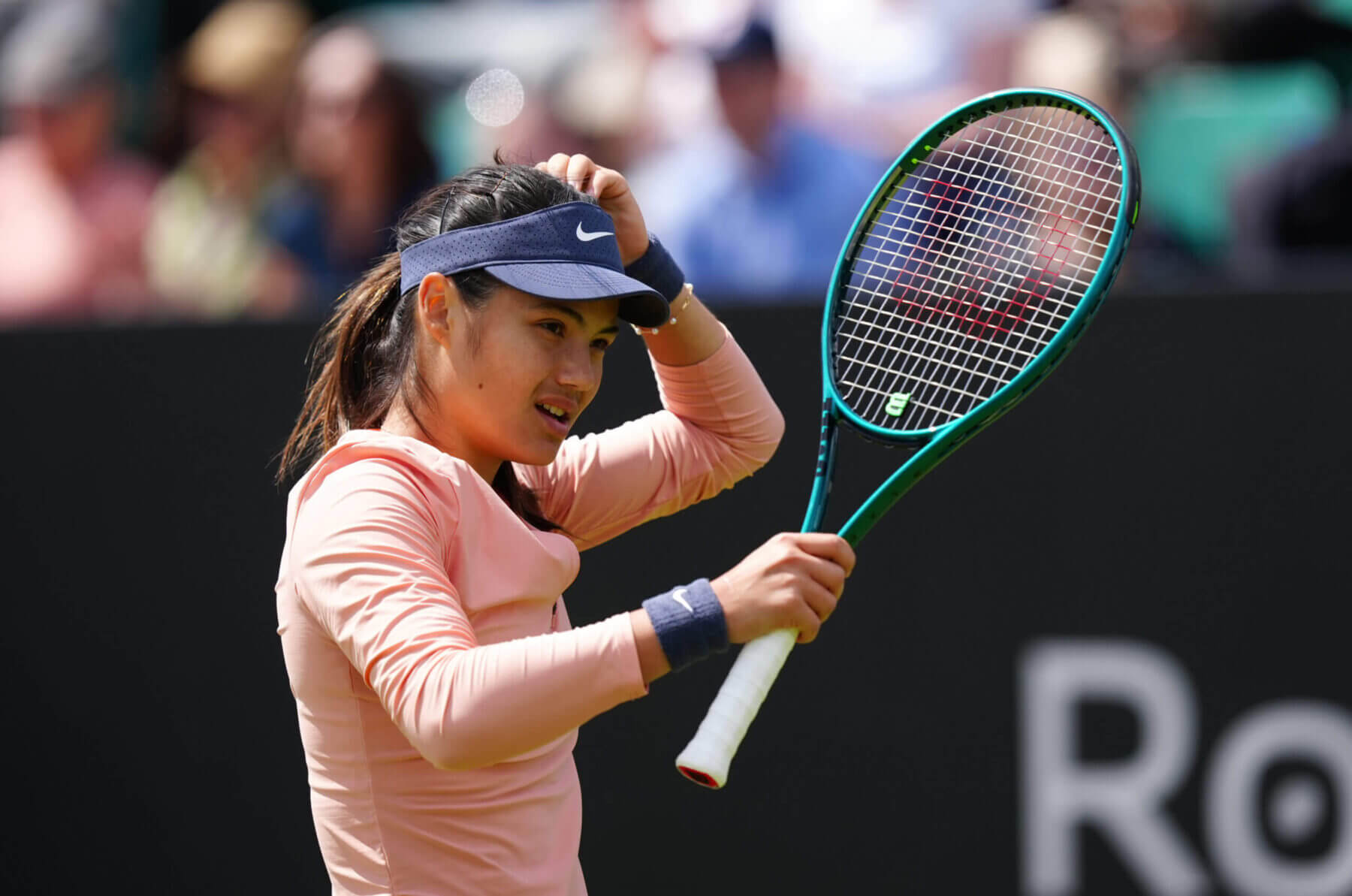 Raducanu missed the French Open to prioritise getting ready for the grass court season (Mike Egerton/PA Images via Getty Images)