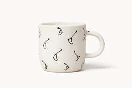 The white porcelain Franca Finca Tatas Mug.