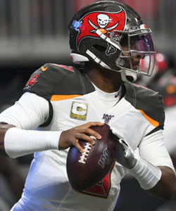 Jameis Winston is favored to return as quarterback of Tampa Bay in 2020.