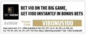 BetMGM NFL Special Offer: Bet $10, Win $200 Promo Code VIBONUS