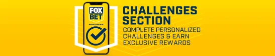 FOX Bet Challenges Section