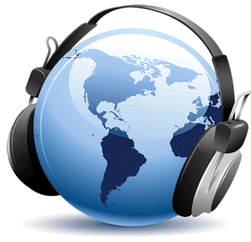 Audio equipment, Technology, Headphones, Globe, Gadget, Earth, World, Blue