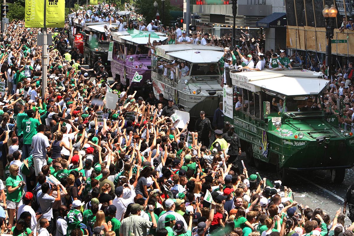 Boston Celtics 2008 Championship Parade