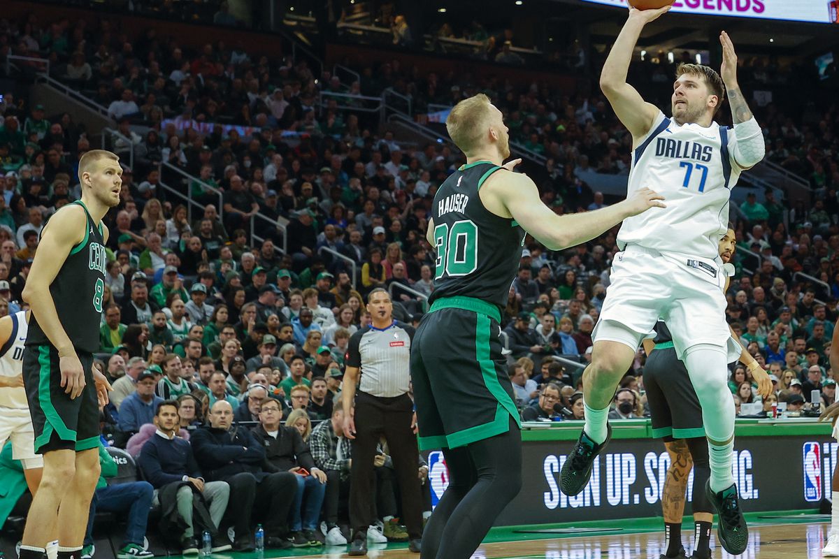 Dallas Mavericks (110) Vs. Boston Celtics (138) At TD Garden