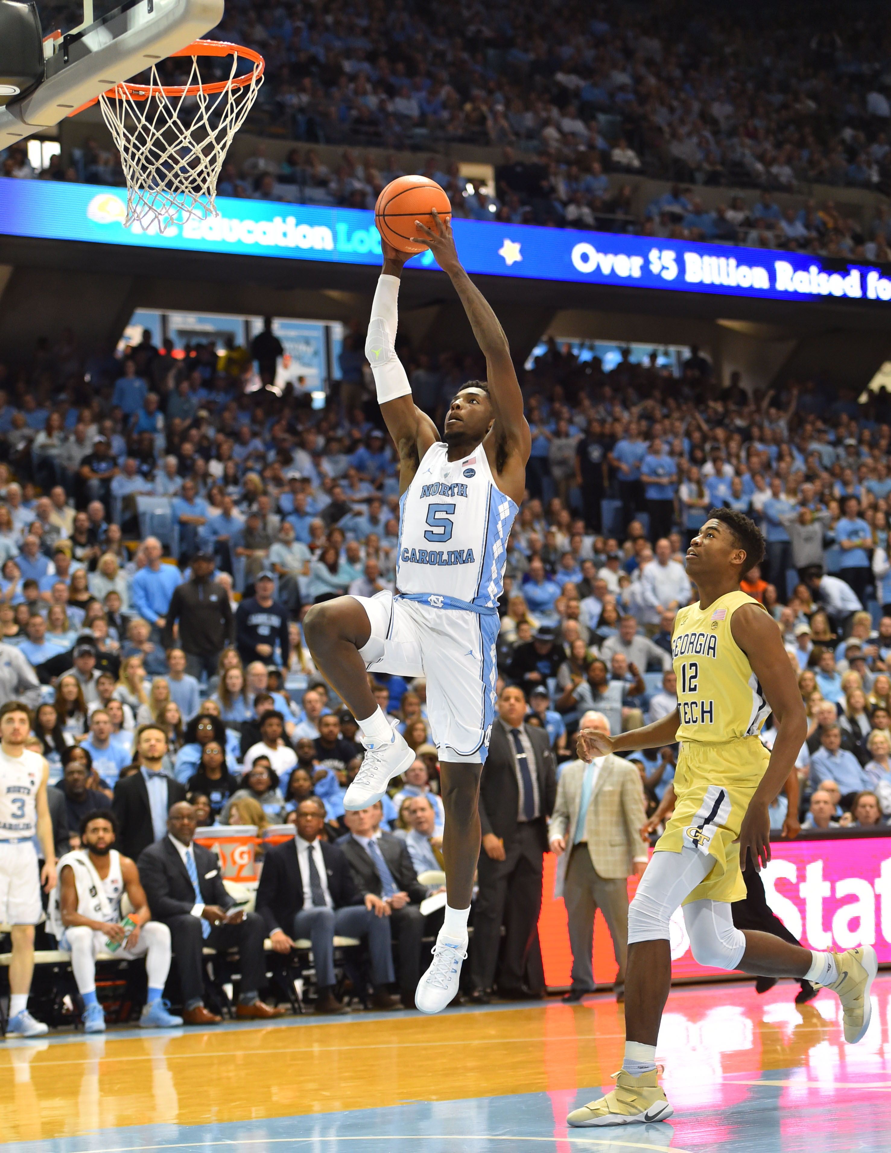 NCAA Basketball: Georgia Tech at North Carolina